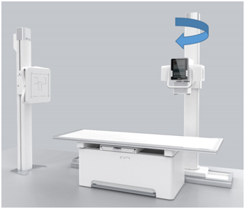 Full Body 300kHU 800mA 65kW DR X Ray Machine BTR-650B 0