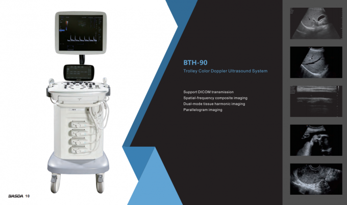 NMPA Approved Color Ultrasound BASDA Medical Ultrasound System BTH-90S 1