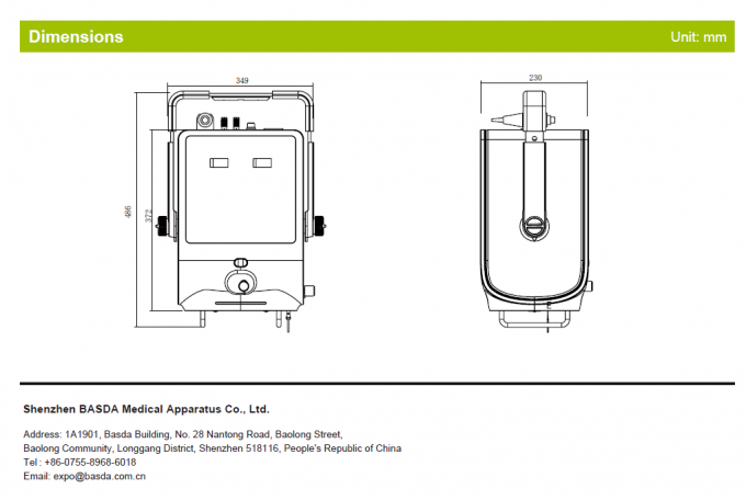 NMPA Portable 5.3kW 100mA Digital X Ray Machine Ultrasonic BTR-M5 1
