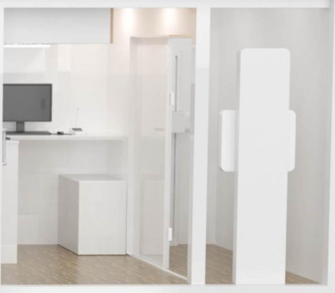 Digital Radiography Mobile Medical Vehicle 50kW 20 Feet For Physical Examination 2