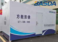 0.35 Tesla MRI Double Column DR Mobile Health Bus 40 Feet With Integrated Generator