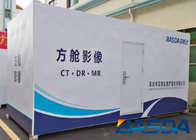 Double Column DR Mobile Medical Vehicle 40 Feet 220V With Integrated Generator