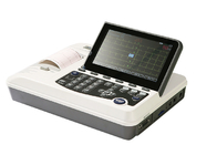 China 80mm*30m Paper 3 Channel Ecg Machine With 7inch TFT Screen Basic Version company