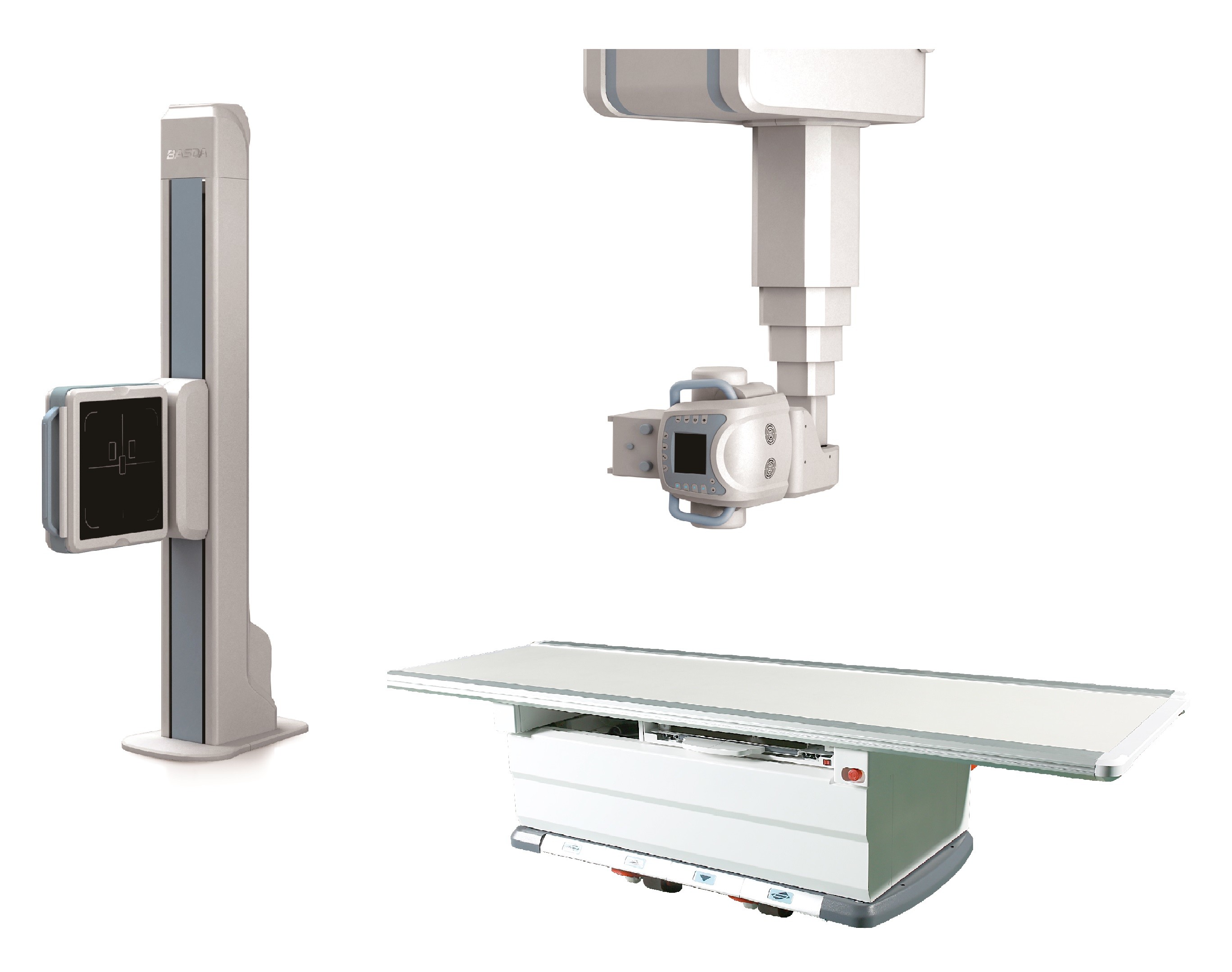 Easy Rig Overhead 50kW FPD Digital X Ray System BTR-X500