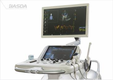 4 Sockets 4D Cartbase Medical Ultrasound Machine