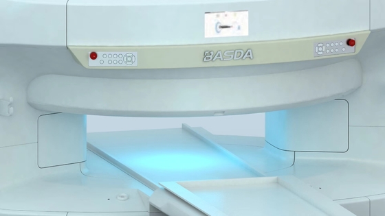 China Water Chillier Open MRI Scanner 0.5T 100 Litres Liquid Helium Capacity Bstar-050 factory