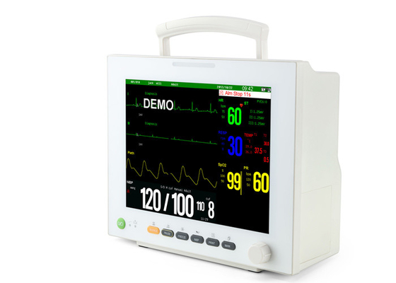9 Waveforms 210BPM Portable Patient Monitor ECG NIBP Portable Patient Monitor